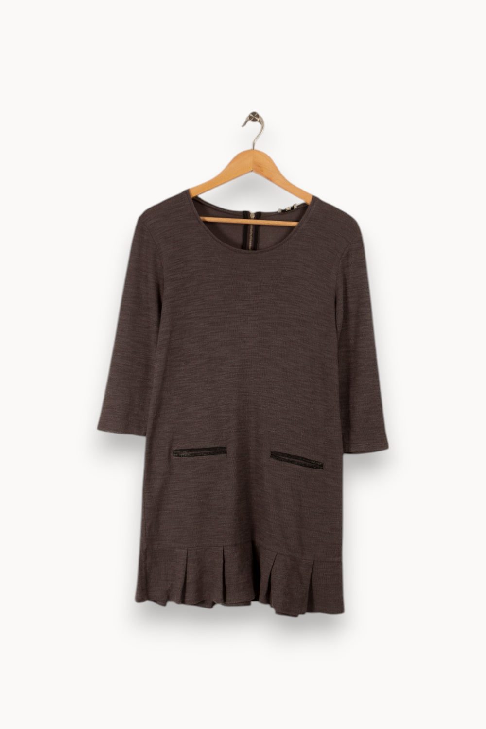 Robe Gris - Taille S/36 de la marque Claudie Pierlot | PARAD33078 - Vendu par Paradigme - Image 1