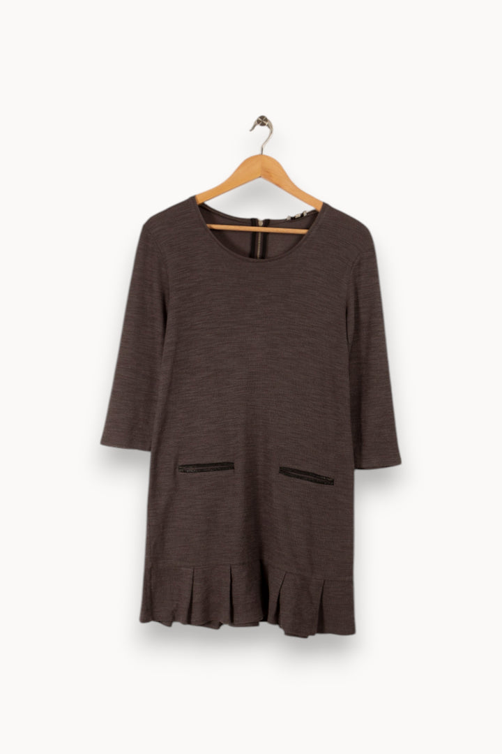 Robe Gris - Taille S/36 de la marque Claudie Pierlot | PARAD33078 - Vendu par Paradigme - Image 1
