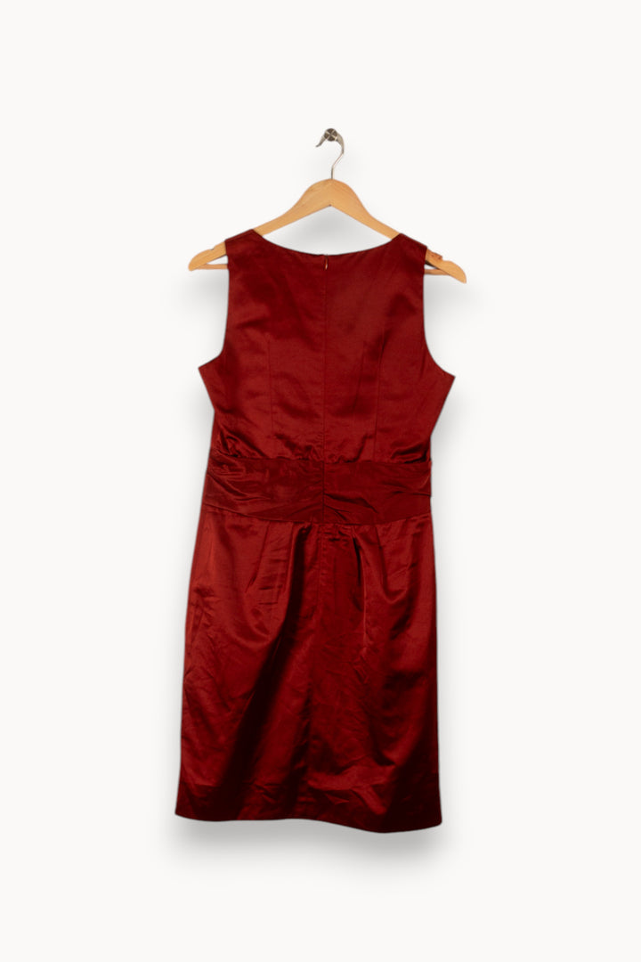 Robe Bordeaux - Taille XL/42 de la marque Tara Jarmon | PARAD33081 - Vendu par Paradigme - Image 3