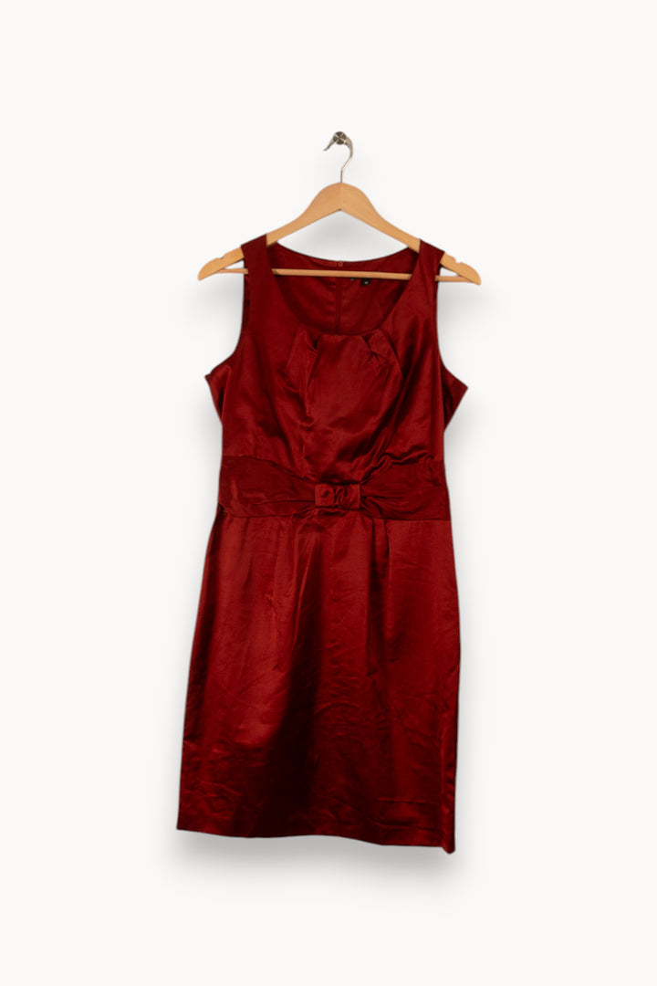 Robe Bordeaux - Taille XL/42 de la marque Tara Jarmon | PARAD33081 - Vendu par Paradigme - Image 1