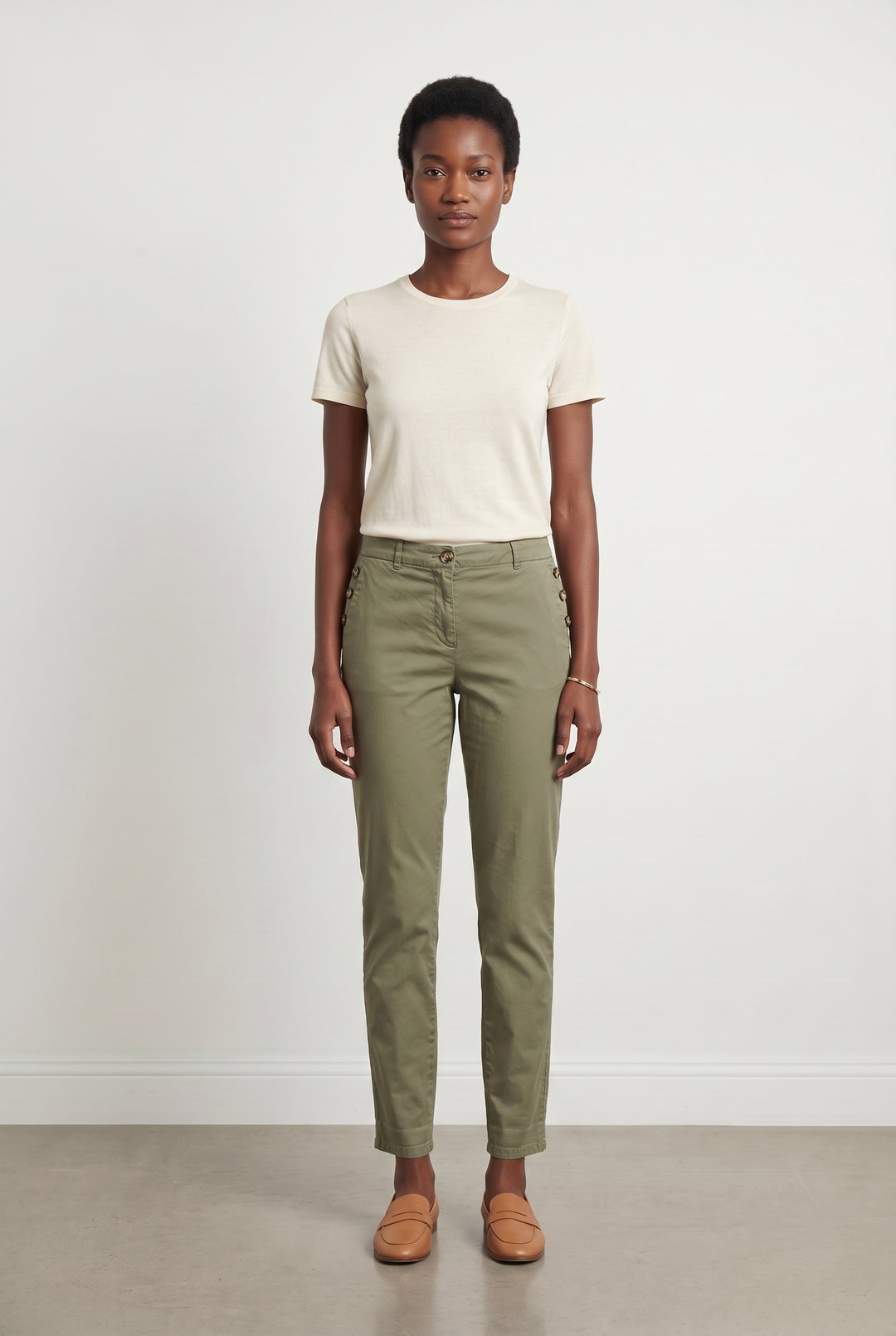 Pantalon Gris - Taille M/38 de la marque Caroll | PARAD33091 - Vendu par Paradigme - Image 1