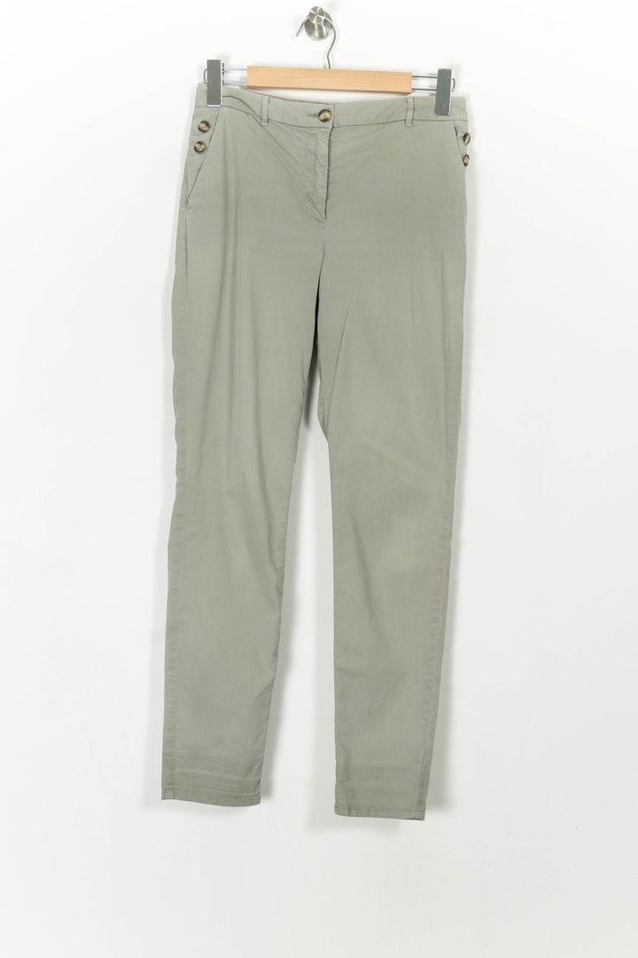 Pantalon Gris - Taille M/38 de la marque Caroll | PARAD33091 - Vendu par Paradigme - Image 2