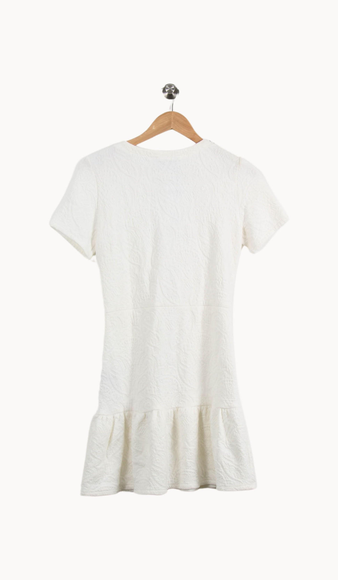 Robe Courte Blanche - Taille L/40 de la marque The Kooples | PARAD33095 - Vendu par Paradigme - Image 4