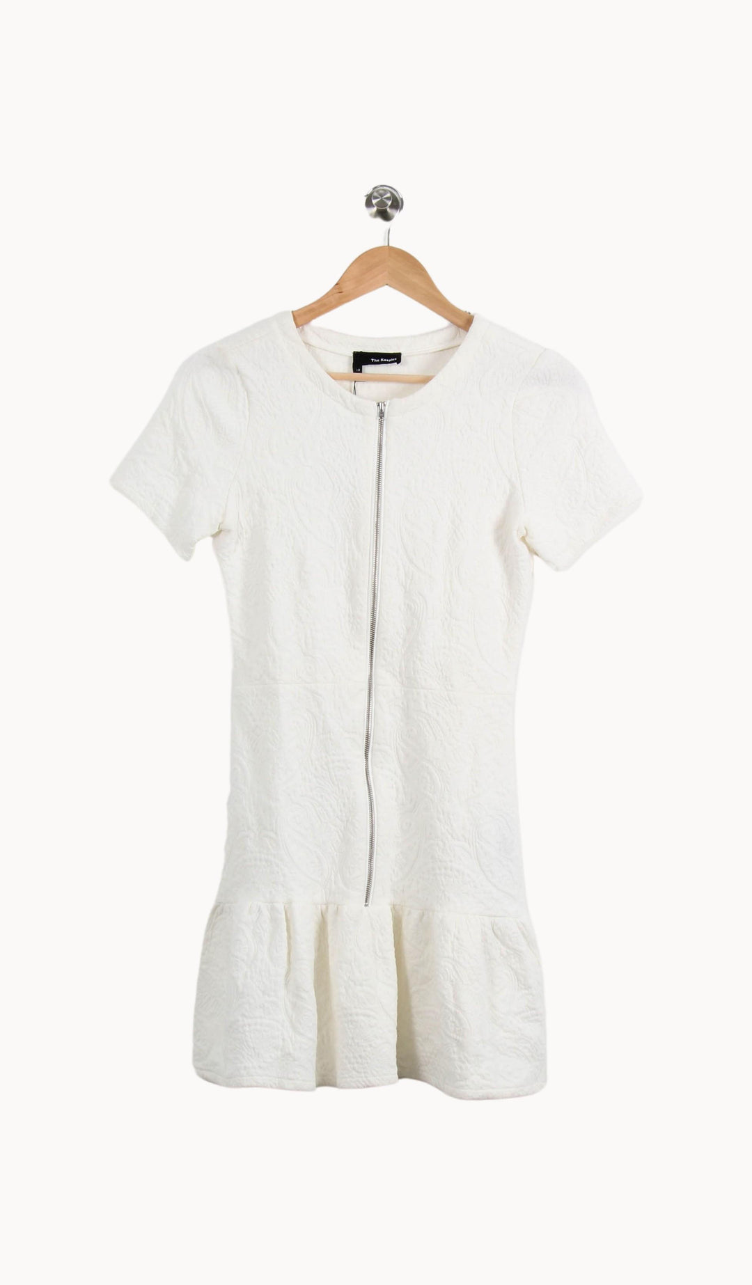 Robe Courte Blanche - Taille L/40 de la marque The Kooples | PARAD33095 - Vendu par Paradigme - Image 2