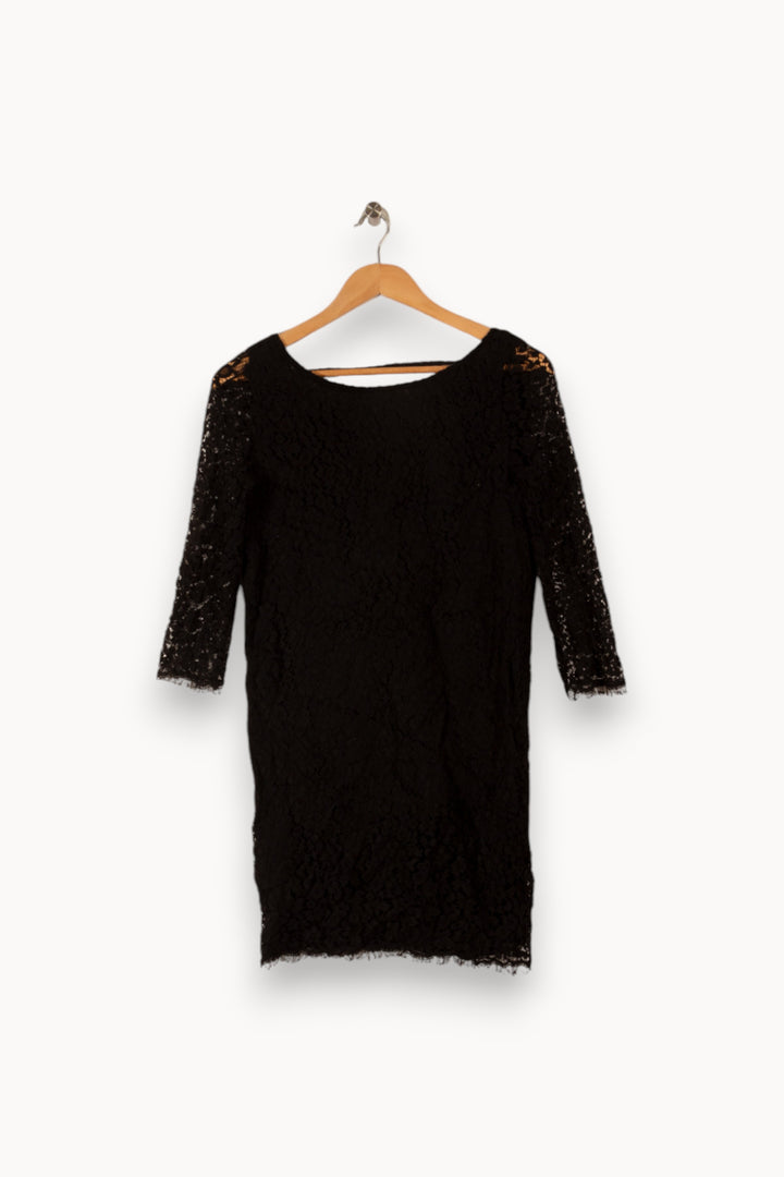 Robe noire en dentelle - Taille L/40 de la marque ba&sh | PARAD33096 - Vendu par Paradigme - Image 1