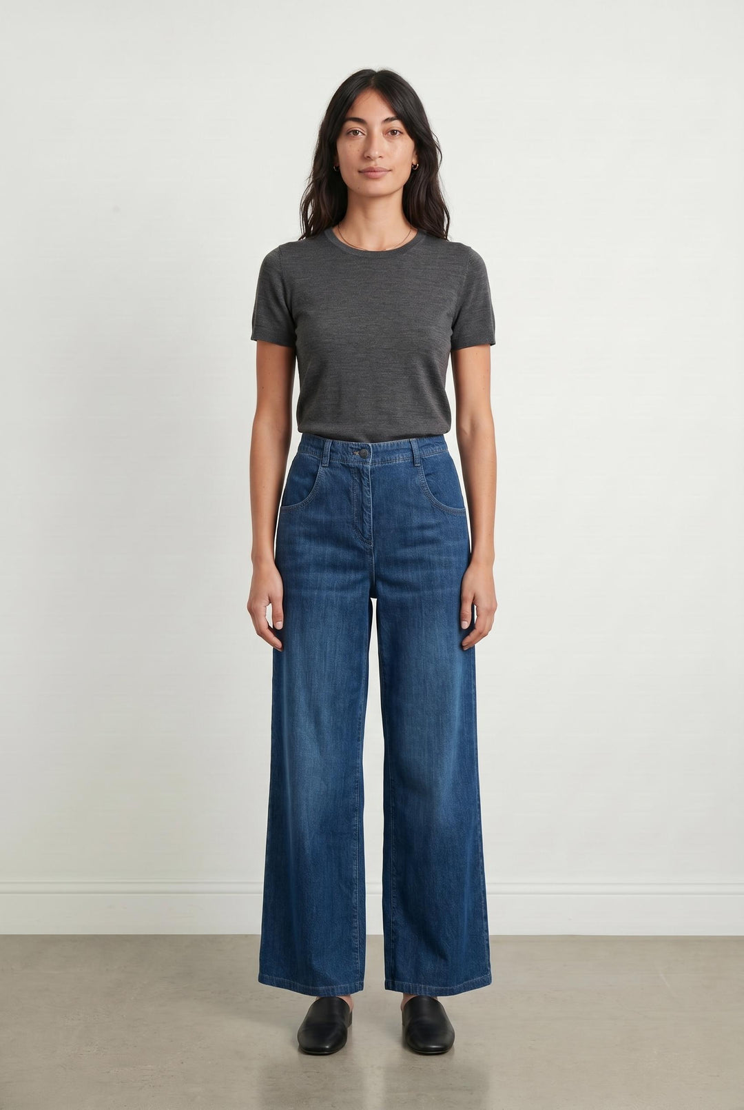Jean Large Bleu - Taille S/36 de la marque Caroll | PARAD33128 - Vendu par Paradigme - Image 1