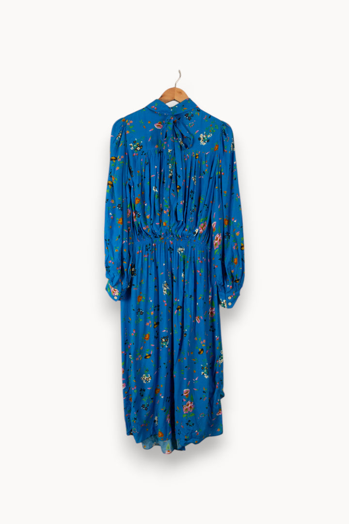 Robe longue bleue à motifs - Taille L/40 de la marque Zadig&Voltaire | PARAD33141 - Vendu par Paradigme - Image 3