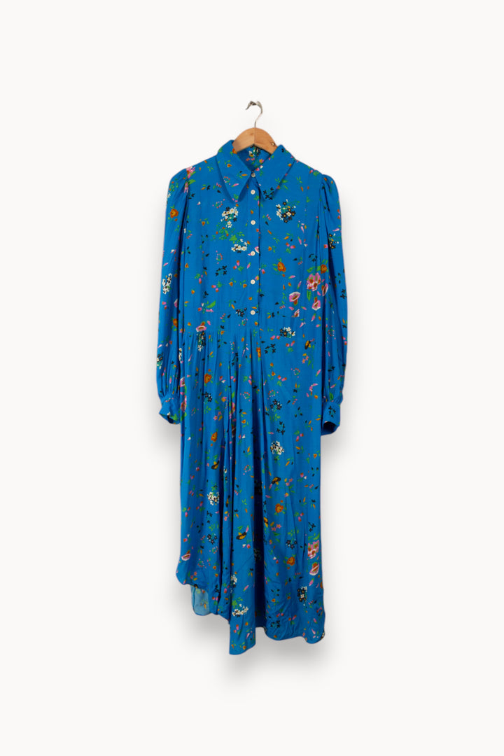 Robe longue bleue à motifs - Taille L/40 de la marque Zadig&Voltaire | PARAD33141 - Vendu par Paradigme - Image 1