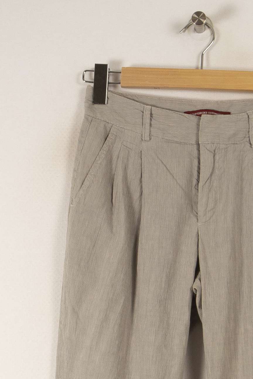 Pantalon Gris - Taille S/36 de la marque Comptoir des Cotonniers | PARAD33151 - Vendu par Paradigme - Image 2