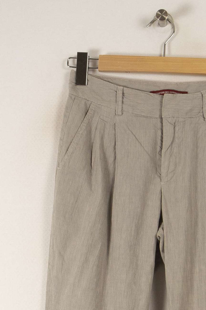 Pantalon Gris - Taille S/36 de la marque Comptoir des Cotonniers | PARAD33151 - Vendu par Paradigme - Image 2