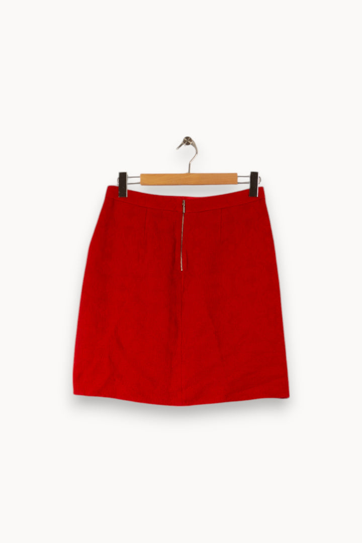Jupe Rouge - Taille L/40 de la marque Caroll | PARAD33163 - Vendu par Paradigme - Image 3