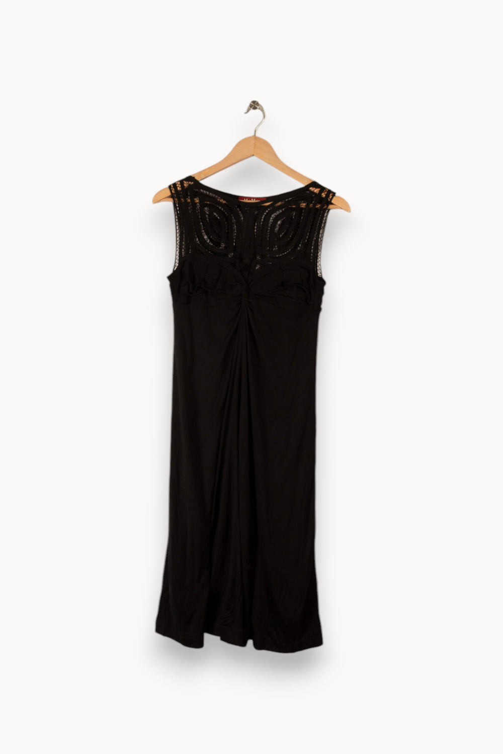 Robe noire - Taille M/38 de la marque Max Mara | PARAD33177 - Vendu par Paradigme - Image 1
