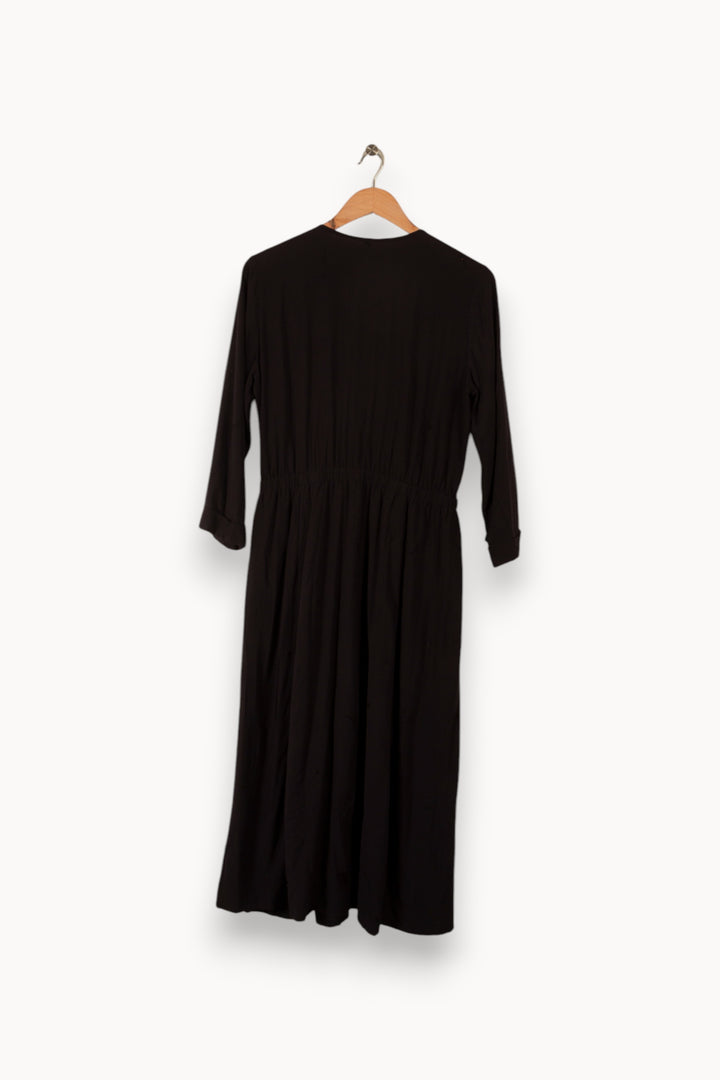 Robe longue noire - Taille M/38 de la marque I.Code | PARAD33183 - Vendu par Paradigme - Image 3