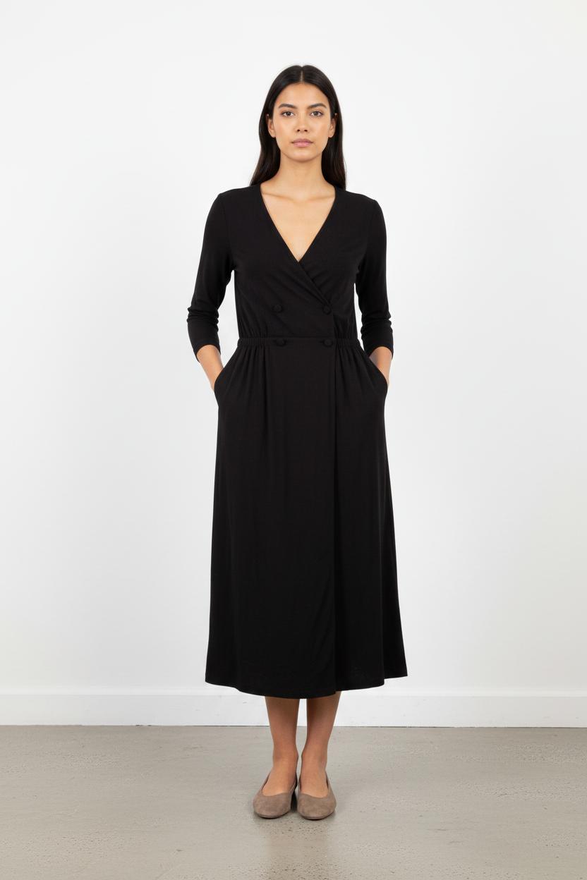 Robe longue noire - Taille M/38