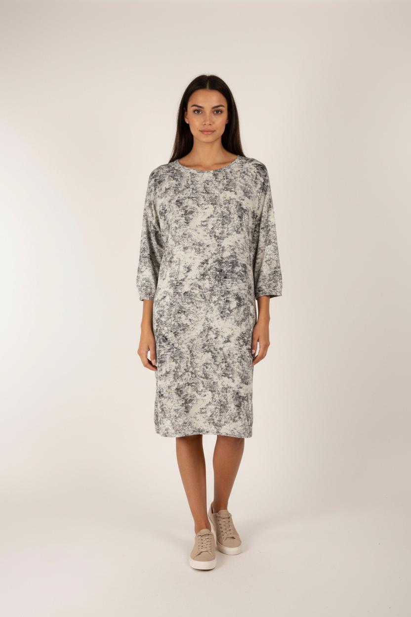 Robe Droite Grise et Blanche - Taille S/36 de la marque Filippa K | PARAD33190 - Vendu par Paradigme - Image 1