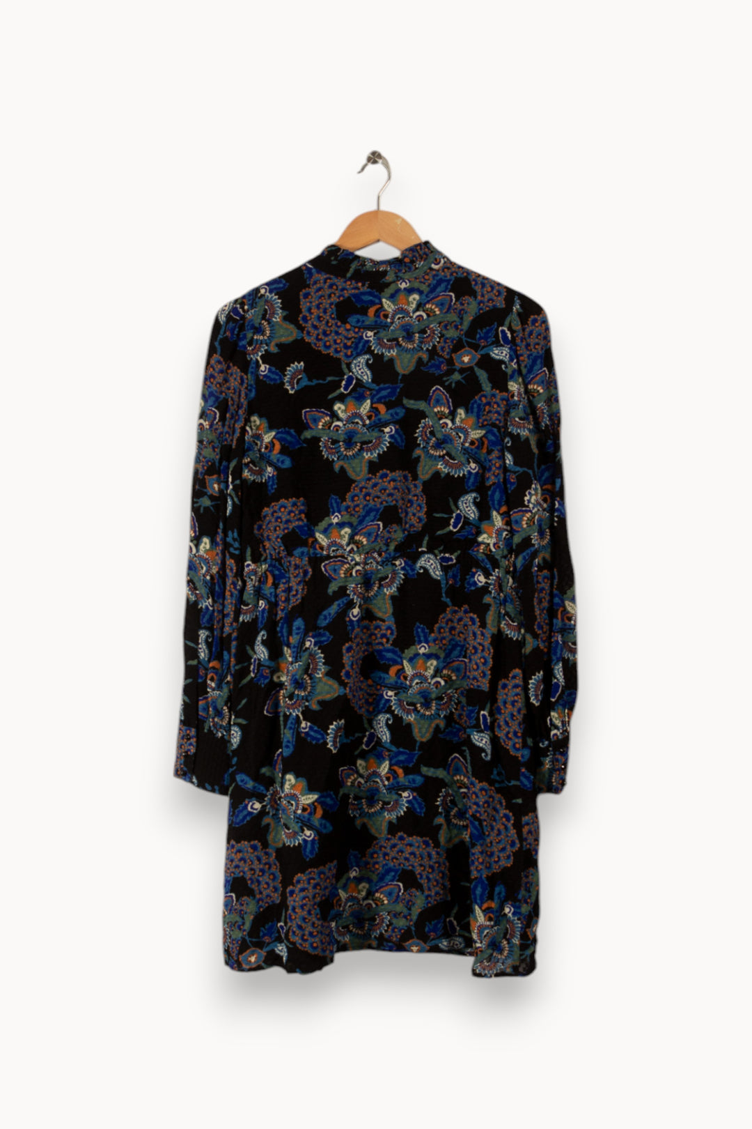 Robe noire et bleue à motifs - Taille L/40 de la marque Maison 123 | PARAD33195 - Vendu par Paradigme - Image 3