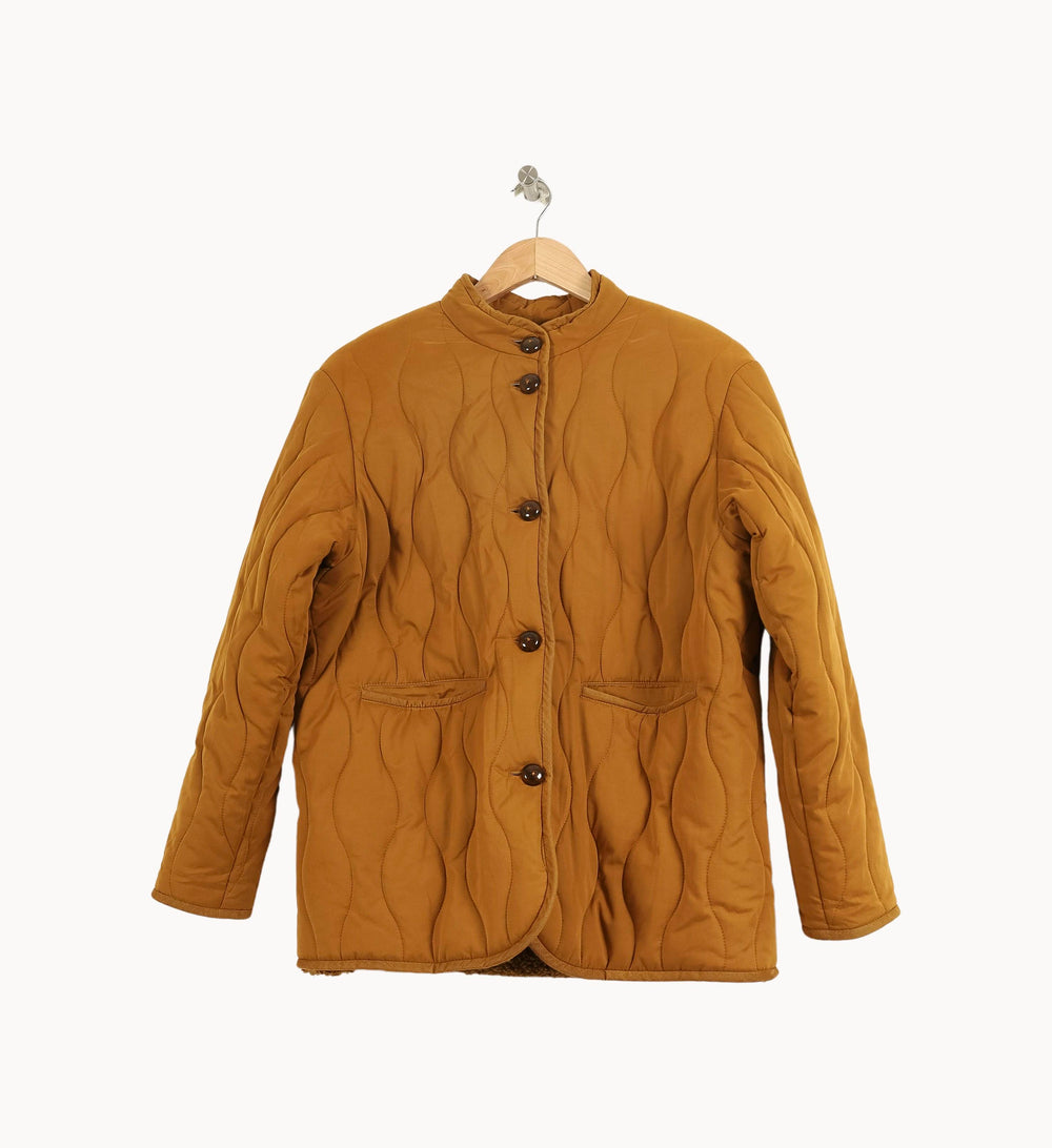 Veste Matelassée Orange - Taille XS/34 de la marque Des petits hauts | PARAD33201 - Vendu par Paradigme - Image 2