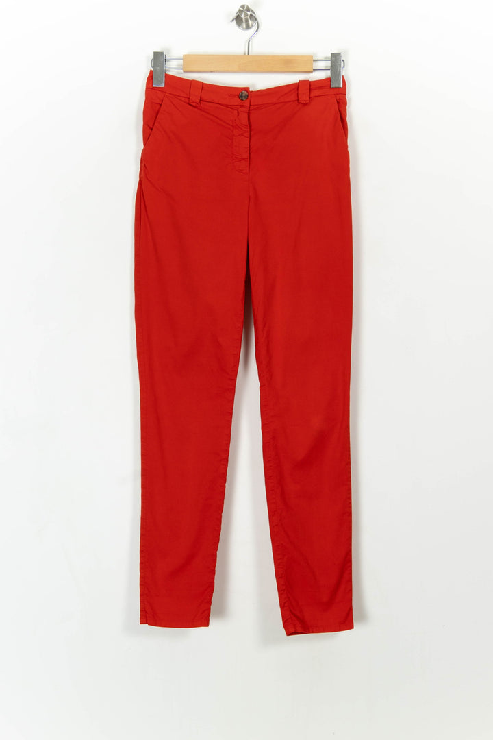 Pantalon Rouge - Taille M/38 de la marque Caroll | PARAD33211 - Vendu par Paradigme - Image 2