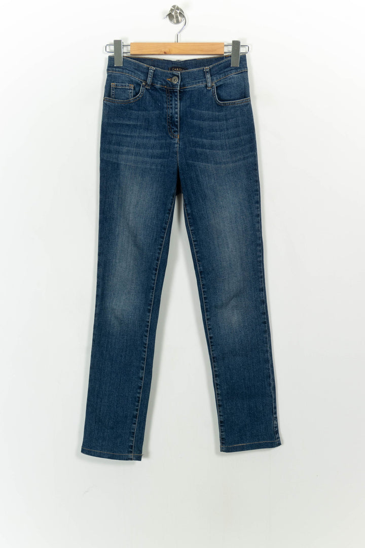 Jean Bleu - Taille M/38 de la marque Caroll | PARAD33215 - Vendu par Paradigme - Image 2