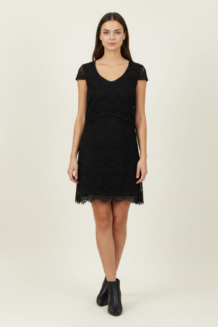Robe Courte Noire - Taille M/38 de la marque IKKS | PARAD33241 - Vendu par Paradigme - Image 1