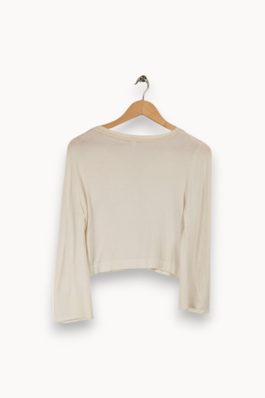 Gilet blanc - Taille M/38 de la marque Maison 123 | PARAD33251 - Vendu par Paradigme - Image 3
