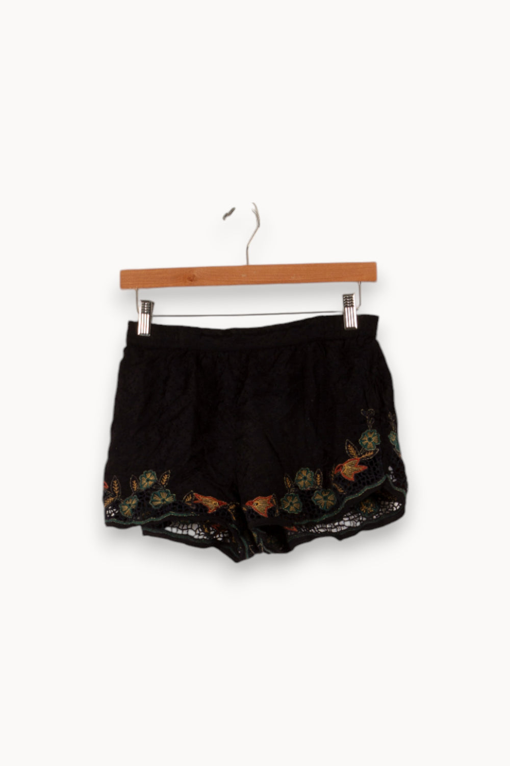 Short noir avec détails - Taille XS/34 de la marque Sessùn | PARAD33262 - Vendu par Paradigme - Image 1