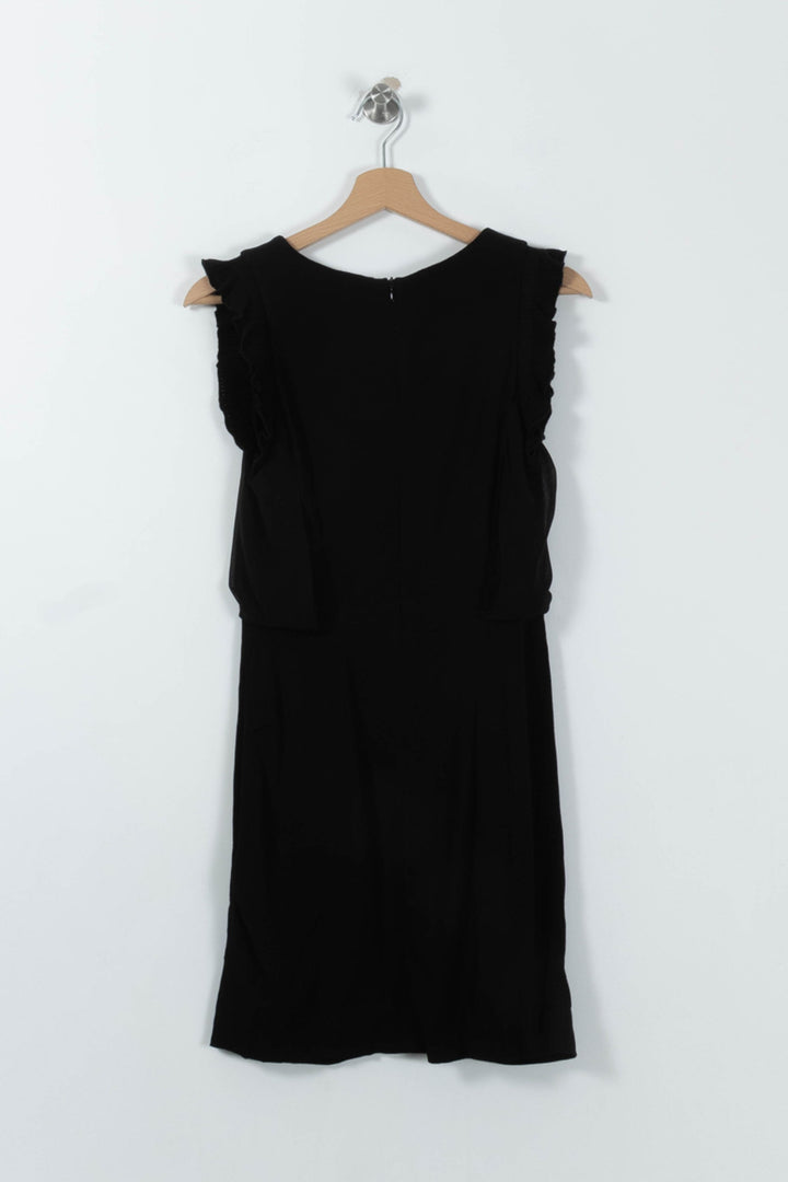 Robe Sans Manches Noire - Taille M/38 de la marque Sandro | PARAD33267 - Vendu par Paradigme - Image 4