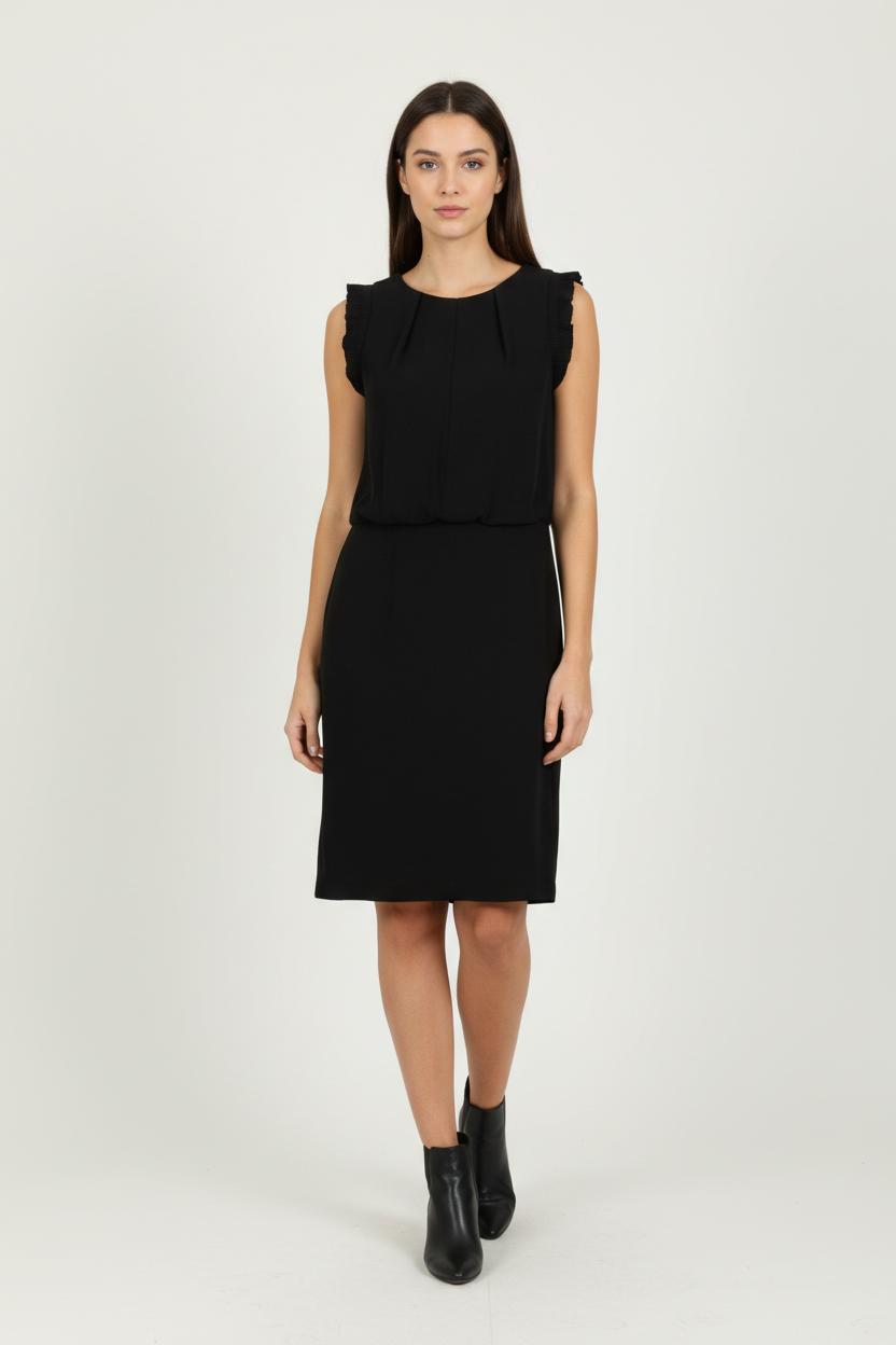 Robe Sans Manches Noire - Taille M/38 de la marque Sandro | PARAD33267 - Vendu par Paradigme - Image 1