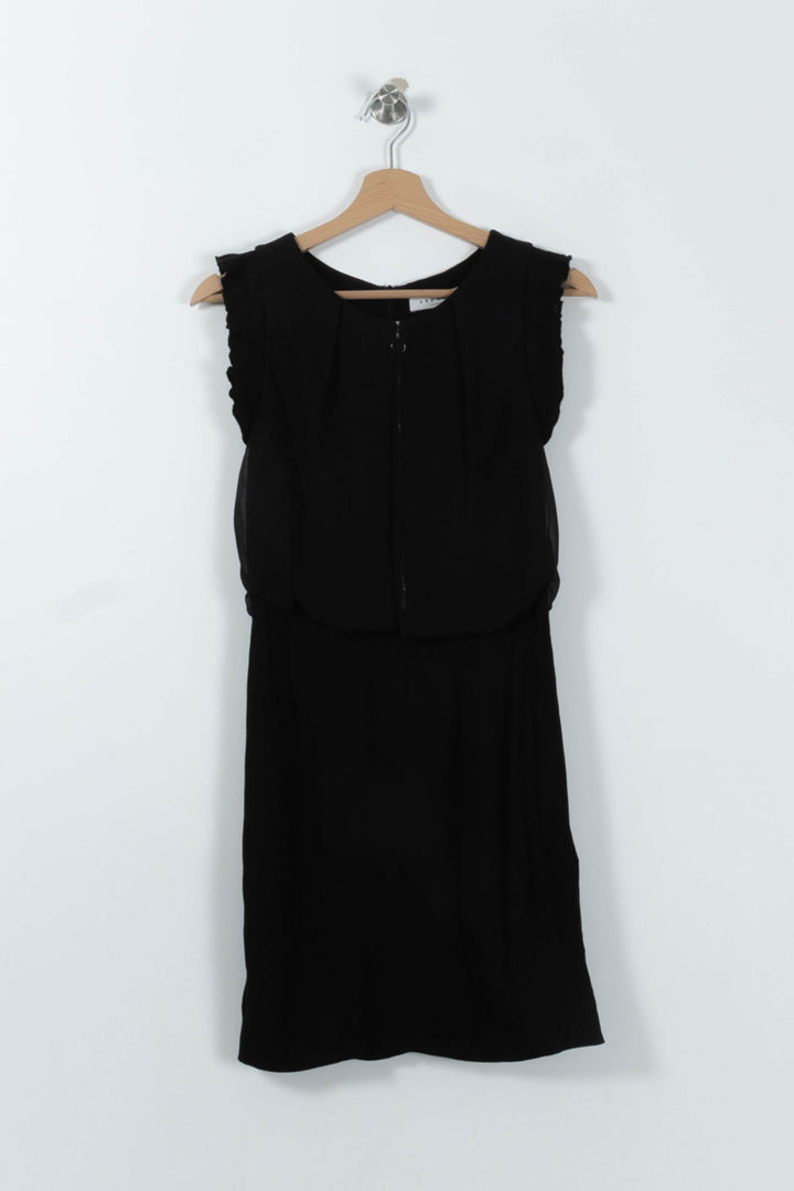 Robe Sans Manches Noire - Taille M/38 de la marque Sandro | PARAD33267 - Vendu par Paradigme - Image 2