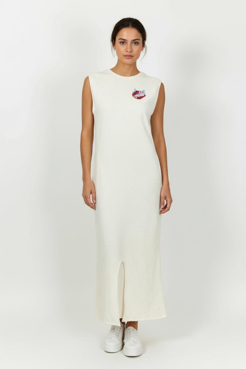 Robe Longue Beige - Taille M/38 de la marque Imprevu | PARAD33275 - Vendu par Paradigme - Image 1
