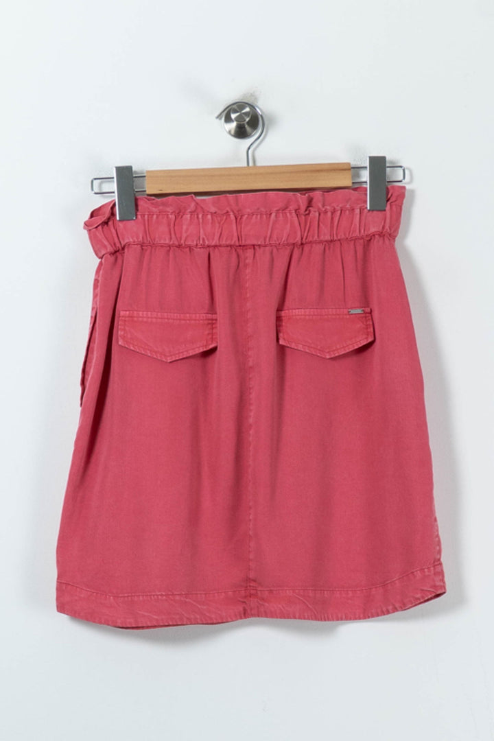 Jupe Courte Rose - Taille S/36 de la marque IKKS | PARAD33283 - Vendu par Paradigme - Image 4
