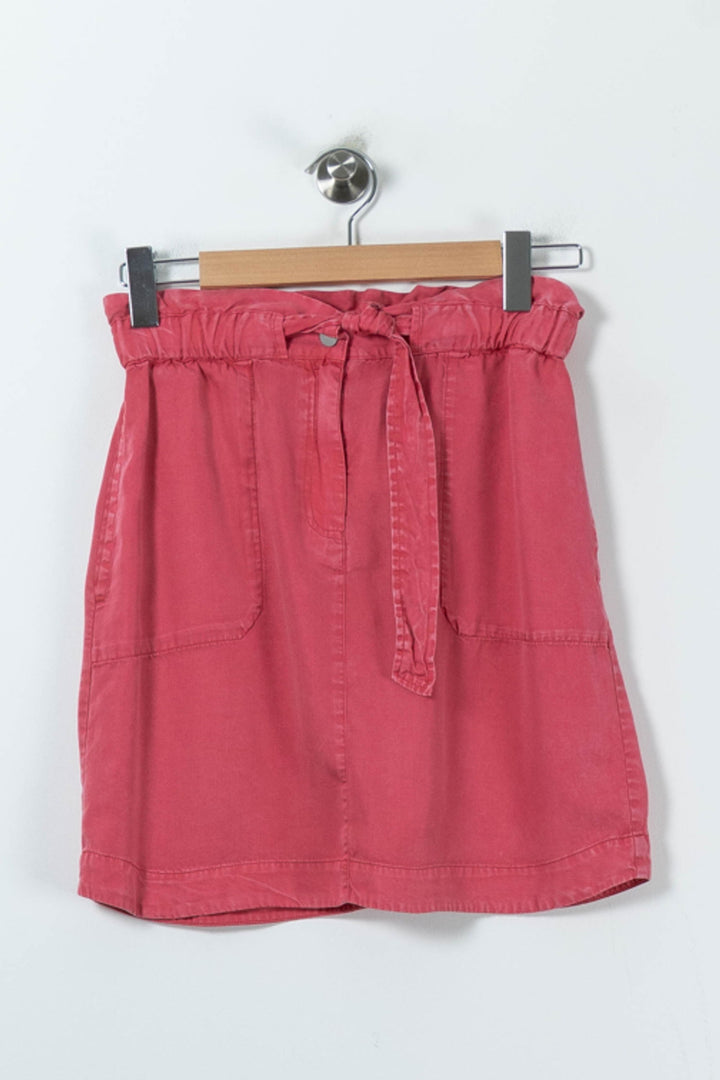 Jupe Courte Rose - Taille S/36 de la marque IKKS | PARAD33283 - Vendu par Paradigme - Image 2