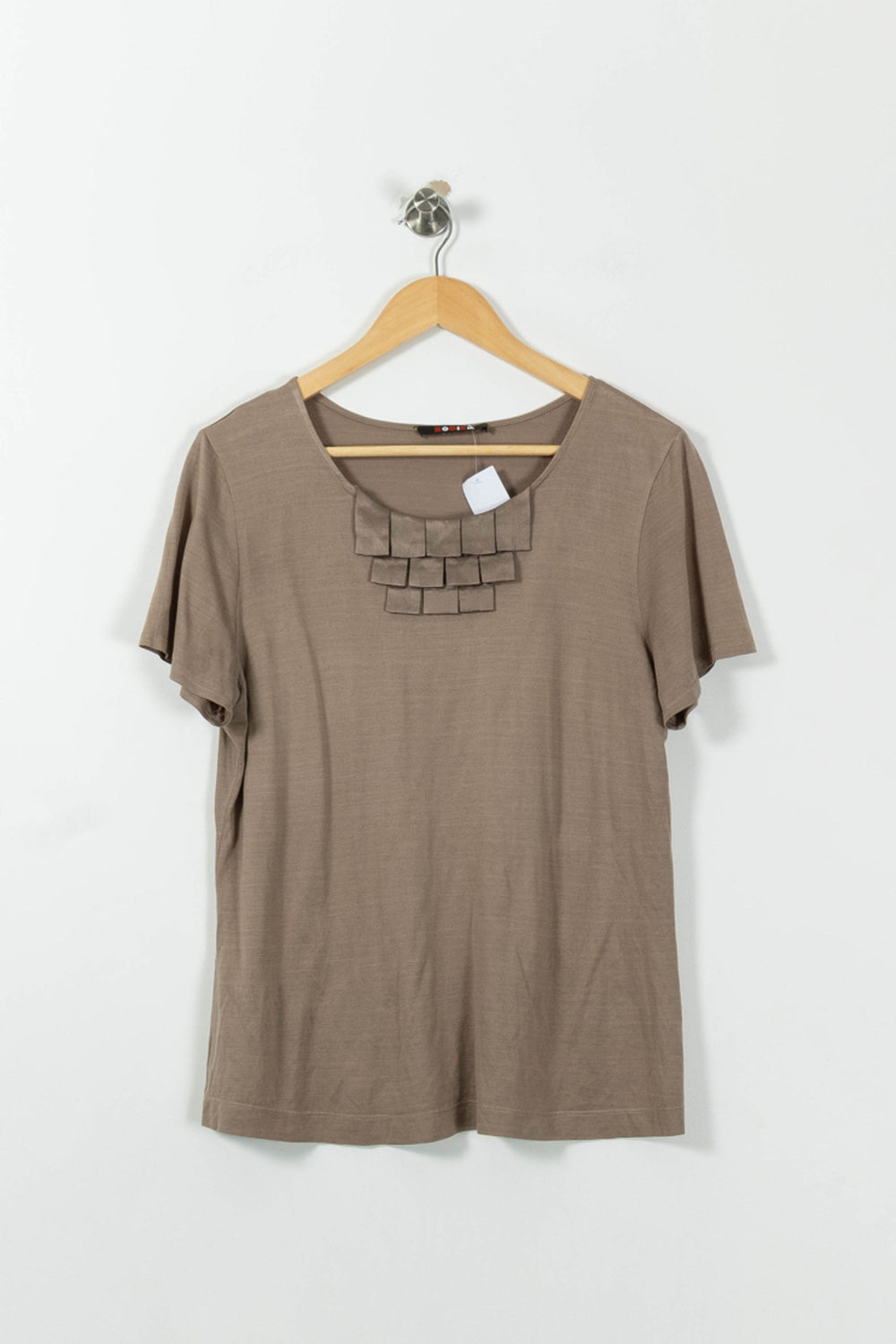 Tee-shirt Marron - Taille S/36 de la marque Rodier | PARAD33290 - Vendu par Paradigme - Image 2