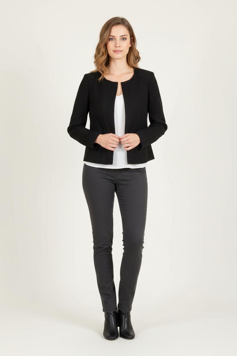 Veste Noire - Taille S/36 de la marque Comptoir des Cotonniers | PARAD33312 - Vendu par Paradigme - Image 1
