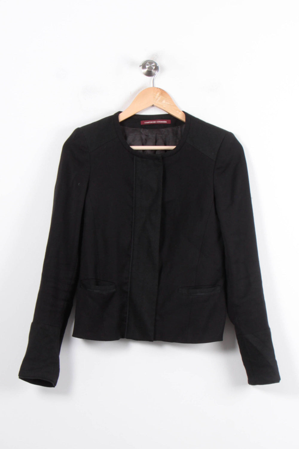 Veste Noire - Taille S/36 de la marque Comptoir des Cotonniers | PARAD33312 - Vendu par Paradigme - Image 2
