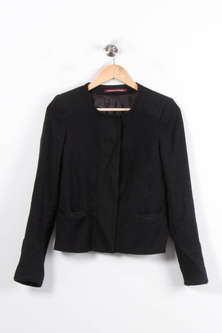 Veste Noire - Taille S/36 de la marque Comptoir des Cotonniers | PARAD33312 - Vendu par Paradigme - Image 2