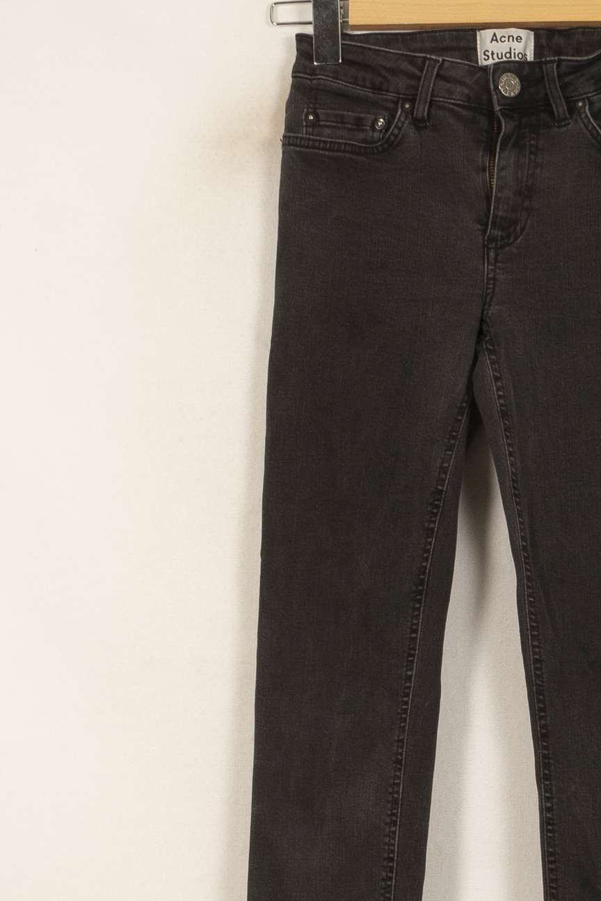 Jean Slim Gris - Taille XS/34 de la marque Acne Studios | PARAD33322 - Vendu par Paradigme - Image 3