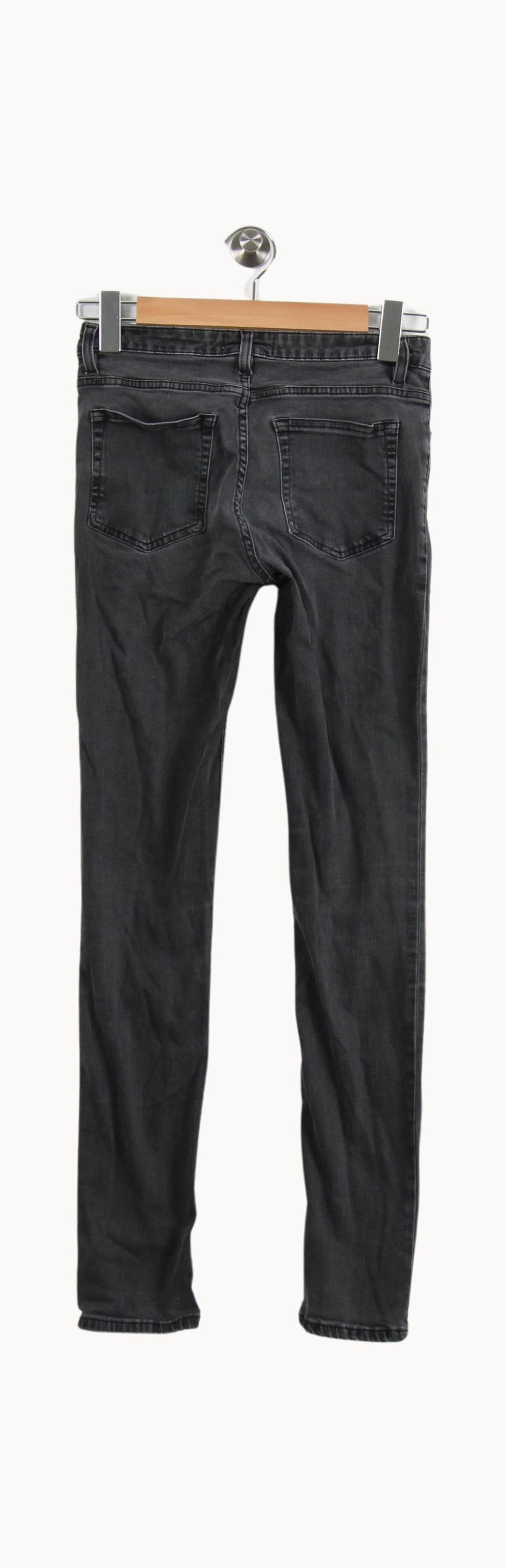 Jean Slim Gris - Taille M/38 de la marque Acne Studios | PARAD33324 - Vendu par Paradigme - Image 4