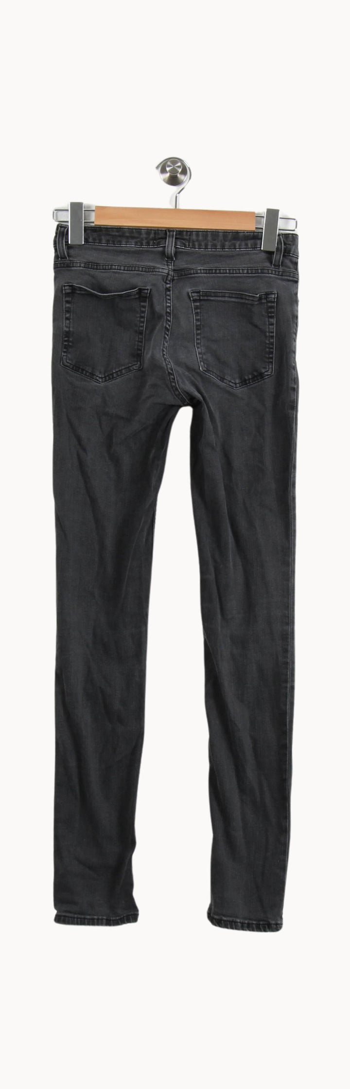 Jean Slim Gris - Taille M/38 de la marque Acne Studios | PARAD33324 - Vendu par Paradigme - Image 4