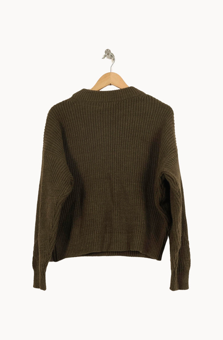 Pull Vert - Taille L/40 de la marque La Fée Maraboutée | PARAD33325 - Vendu par Paradigme - Image 4