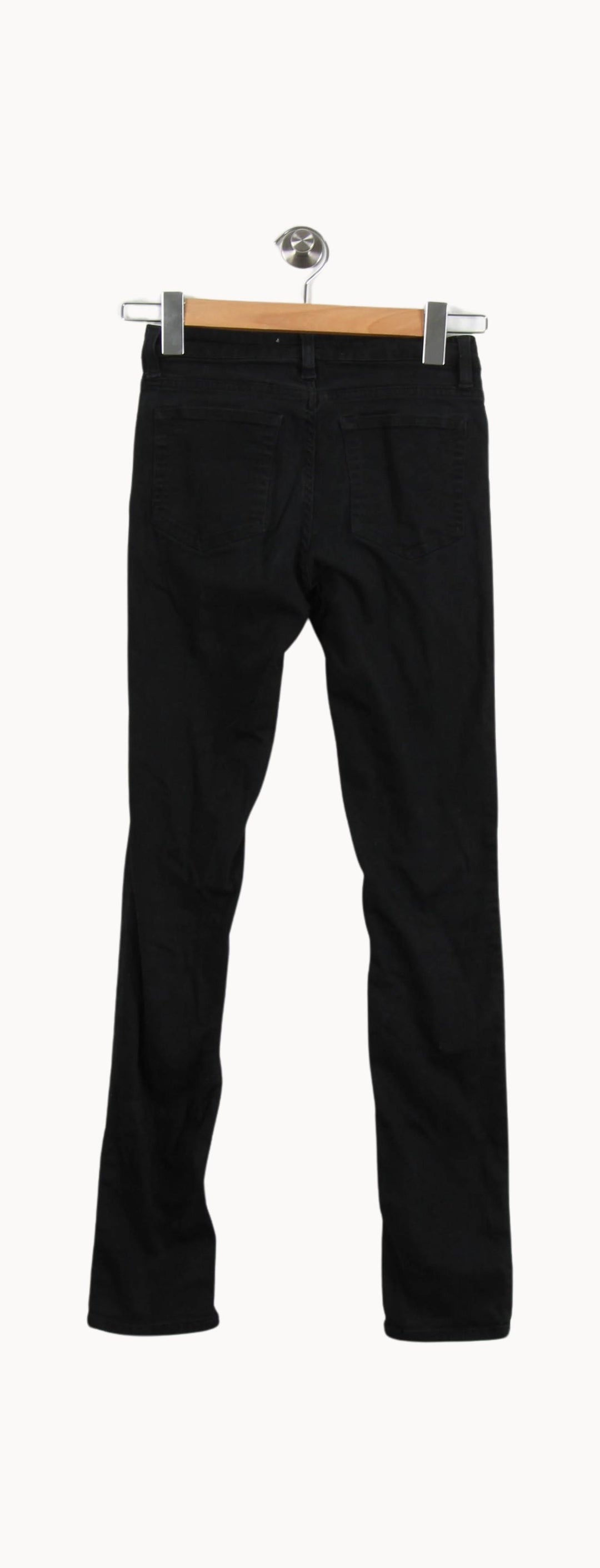 Jean Slim Noir - Taille XS/34 de la marque Acne Studios | PARAD33332 - Vendu par Paradigme - Image 4
