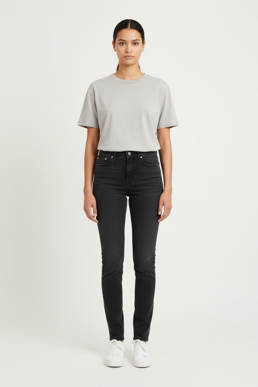 Jean Slim Noir - Taille S/36 de la marque Acne Studios | PARAD33333 - Vendu par Paradigme - Image 1