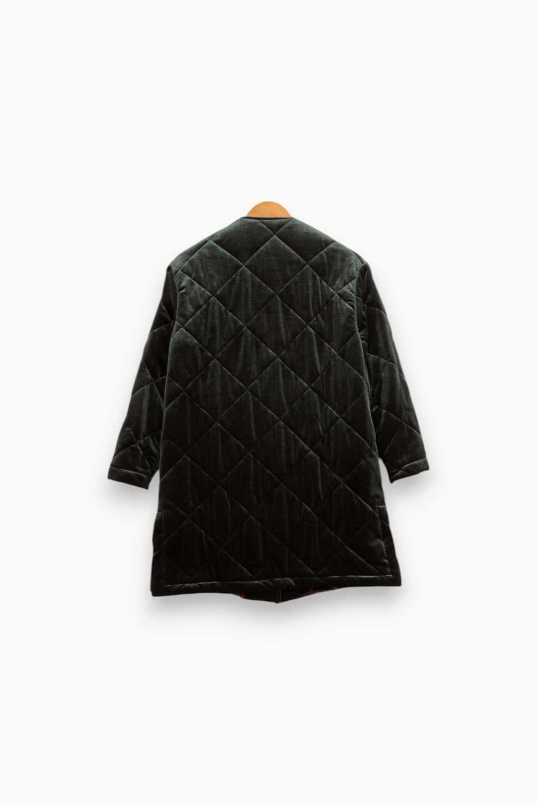 Manteau Matelassé Vert - Taille S/36 de la marque Imprevu | PARAD33383 - Vendu par Paradigme - Image 4