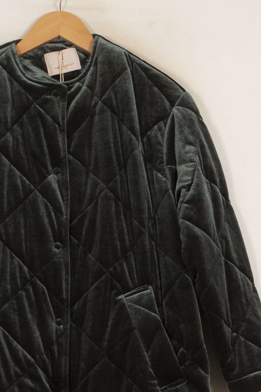 Manteau Matelassé Vert - Taille S/36 de la marque Imprevu | PARAD33383 - Vendu par Paradigme - Image 3
