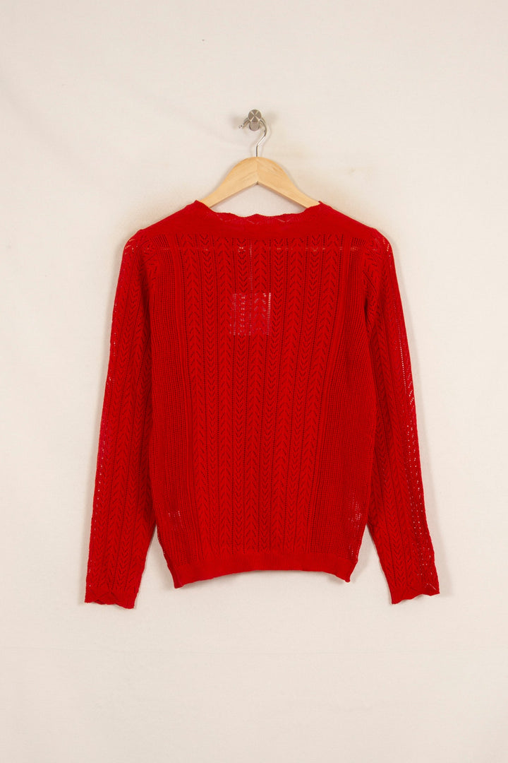 Pull Rouge - Taille XS/34