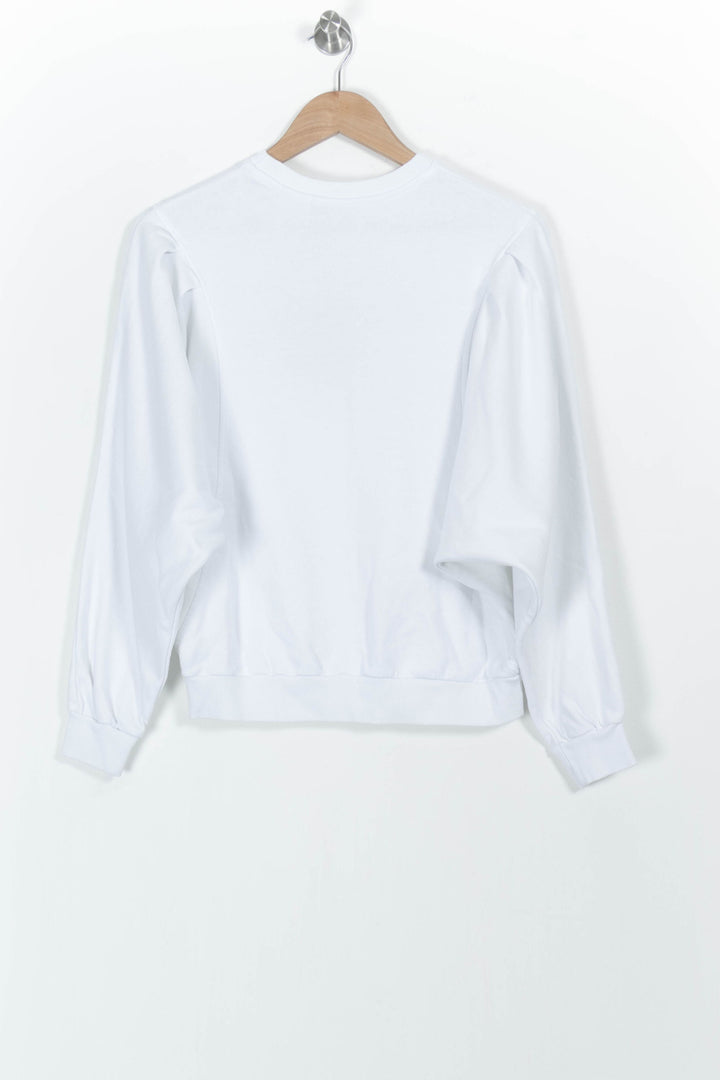 Sweat-shirt Blanc - Taille S/36 de la marque Imprevu | PARAD33445 - Vendu par Paradigme - Image 4