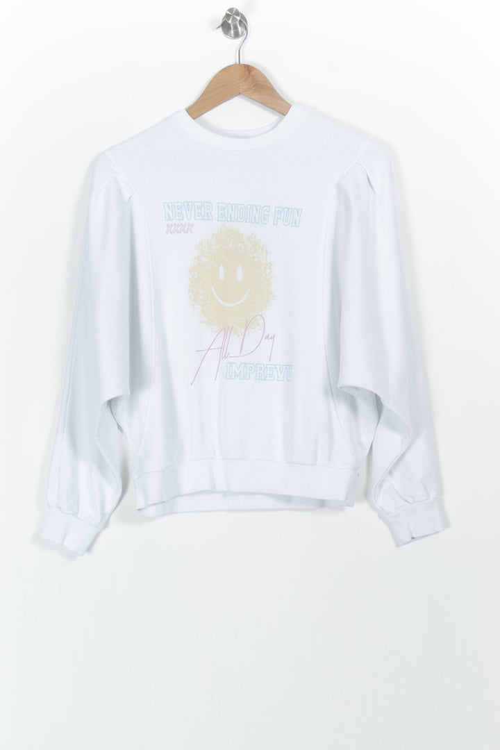 Sweat-shirt Blanc - Taille S/36 de la marque Imprevu | PARAD33445 - Vendu par Paradigme - Image 2