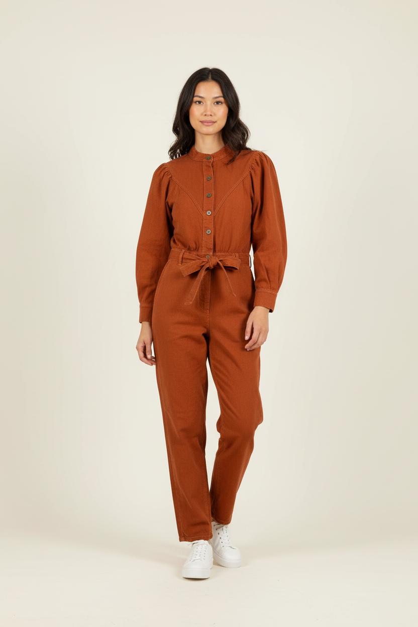 Combinaison Marron - Taille L/40 de la marque Imprevu | PARAD33453 - Vendu par Paradigme - Image 2