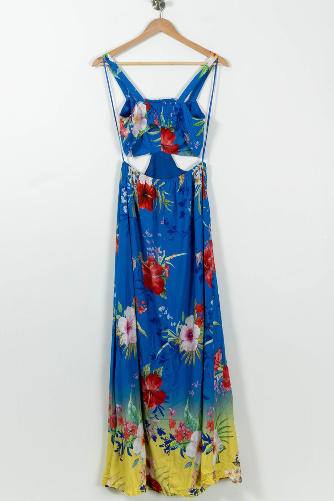 Robe Longue Bleue et Jaune - Taille XS/34 de la marque Imprevu | PARAD33463 - Vendu par Paradigme - Image 4