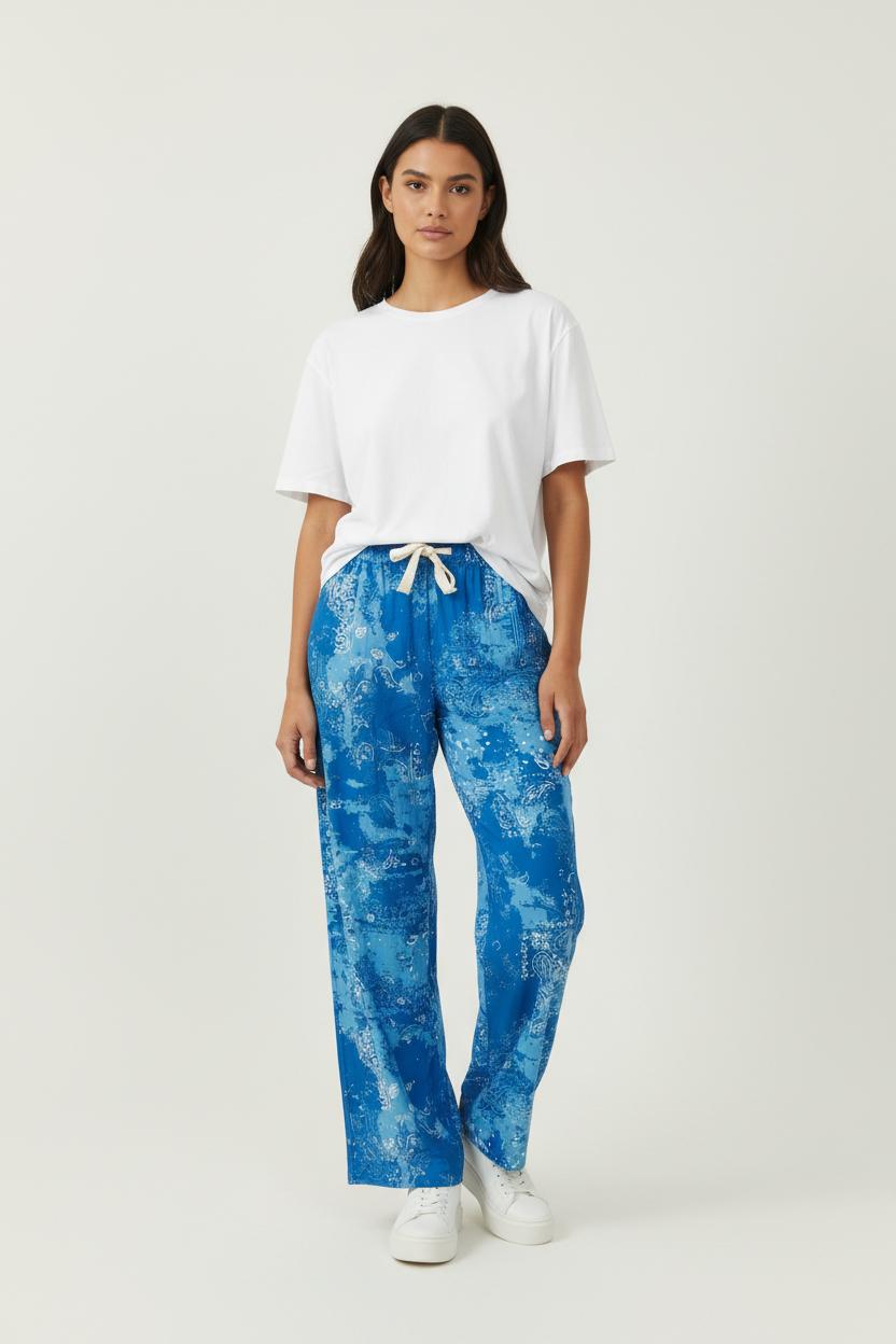 Pantalon Large Bleu - Taille XS/34 de la marque Imprevu | PARAD33467 - Vendu par Paradigme - Image 1